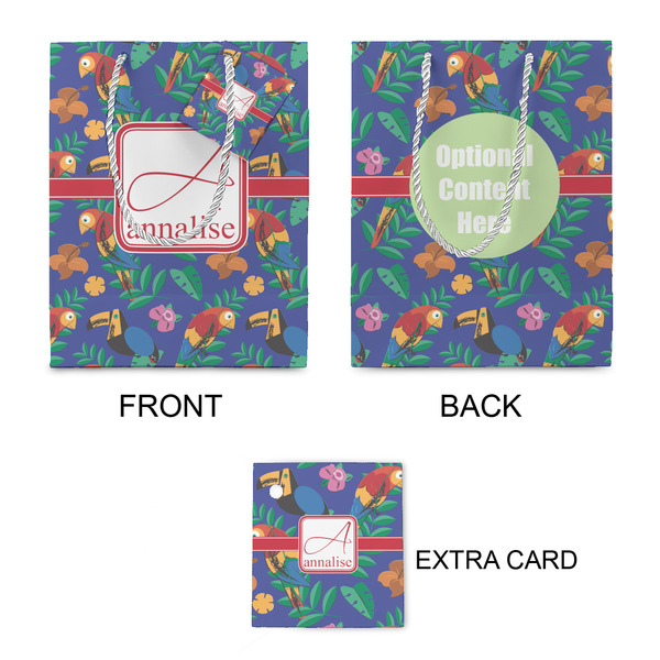 Parrots & Toucans Small Gift Bag - Approval