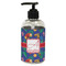 Parrots & Toucans Plastic Soap / Lotion Dispenser (8 oz - Small - Black) (Personalized)
