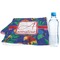 Parrots & Toucans Sports Towel Folded with Water Bottle