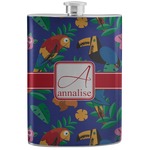 Parrots & Toucans Stainless Steel Flask (Personalized)