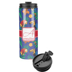 Parrots & Toucans Stainless Steel Skinny Tumbler (Personalized)