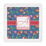 Parrots & Toucans Standard Decorative Napkins (Personalized)