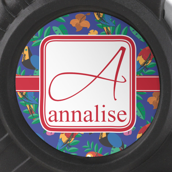 Parrots & Toucans Tape Measure - 25ft - detail