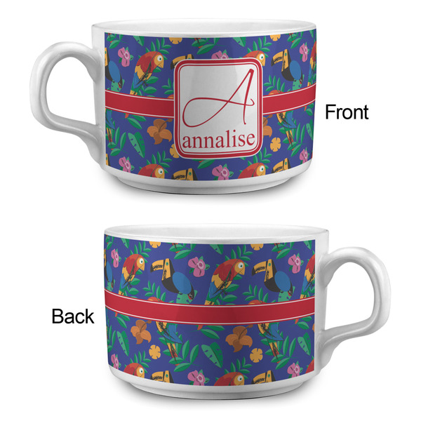 Parrots & Toucans Tea Cup - Single Apvl