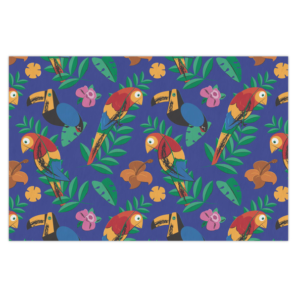 Custom Parrots & Toucans Tissue Paper Sheets - X-Large - Heavyweight