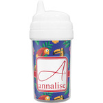 Parrots & Toucans Toddler Sippy Cup (Personalized)