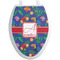 Parrots & Toucans Toilet Seat Decal - Elongated (Personalized)