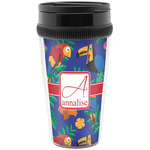 Parrots & Toucans Acrylic Travel Mug without Handle (Personalized)