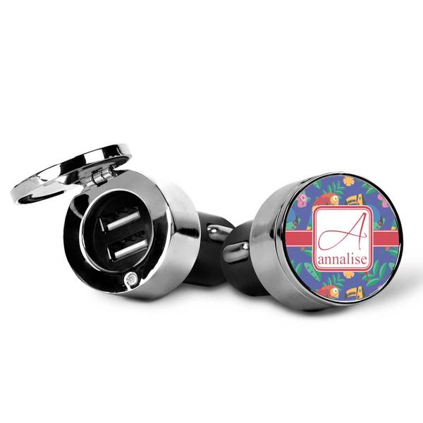 Parrots & Toucans USB Car Charger