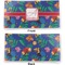 Parrots & Toucans Vinyl Check Book Cover - Front and Back