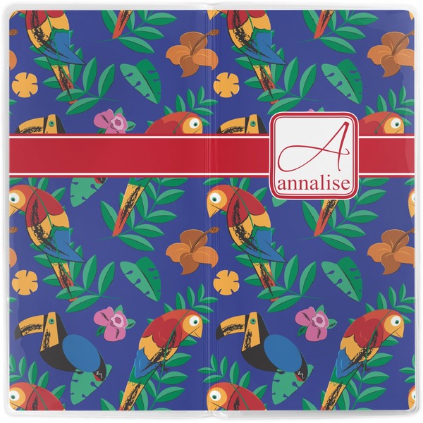 Parrots & Toucans Vinyl Document Wallet - Apvl