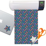 Parrots & Toucans Sticker Vinyl Sheet (Permanent)