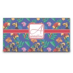 Parrots & Toucans Wall Mounted Coat Rack (Personalized)