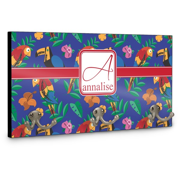 Parrots & Toucans Coat Hanger Main