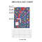 Parrots & Toucans Washable Indoor Area Rugs - Size Chart