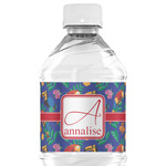 Parrots & Toucans Water Bottle Labels - Custom Sized (Personalized)