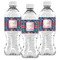 Parrots & Toucans Water Bottle Labels - Front View
