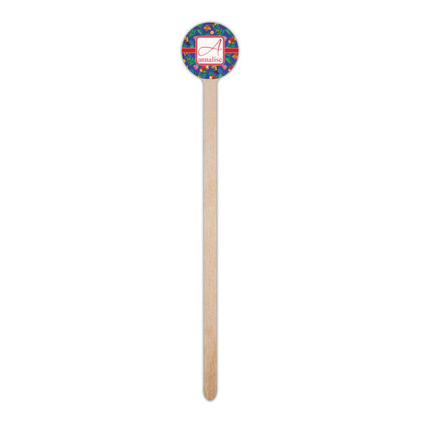 Parrots & Toucans Wooden 6" Stir Stick - Round - Single Stick