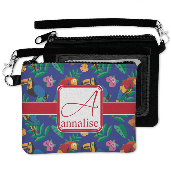 Parrots & Toucans Wristlet ID Cases - MAIN