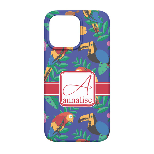 Parrots & Toucans iPhone 13 Case - Back
