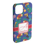 Parrots & Toucans iPhone Case - Plastic (Personalized)