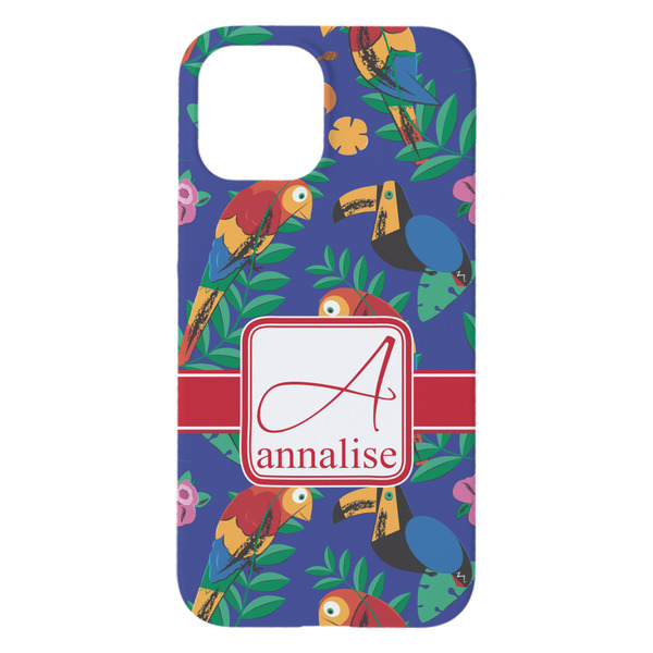 Parrots & Toucans iPhone 15 Pro Max Case - Back