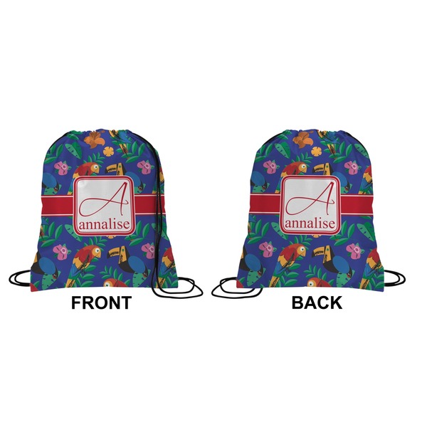 Parrots & Tucans Drawstring Backpack
