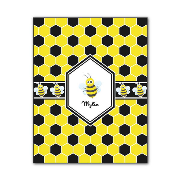 Custom Honeycomb Wood Print - 11x14 (Personalized)