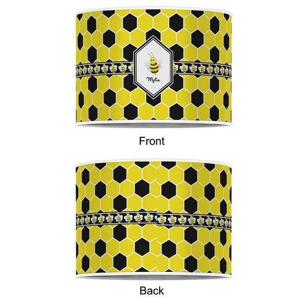 Honeycomb 12" Drum Lampshade - APPROVAL (Poly Film)