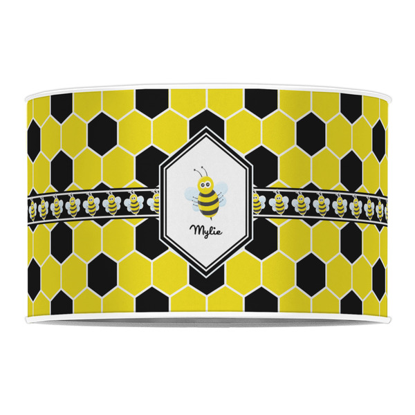 Honeycomb 12" Drum Lampshade - FRONT (Poly Film)
