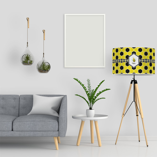 Honeycomb 12" Drum Lampshade - LIFESTYLE