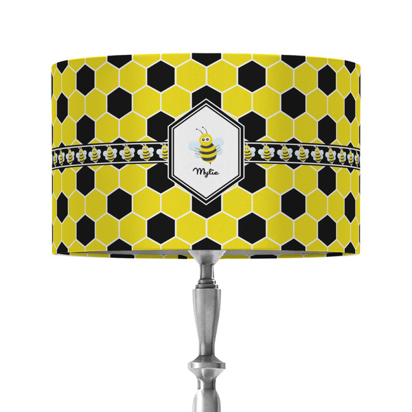 Custom Honeycomb 12" Drum Lamp Shade - Fabric (Personalized)