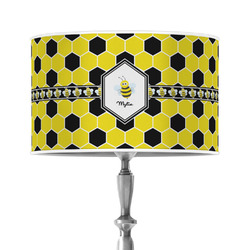 Honeycomb 12" Drum Lamp Shade - Poly-film (Personalized)