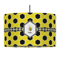 Honeycomb 12" Drum Pendant Lamp - Fabric (Personalized)