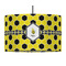 Honeycomb 12" Drum Pendant Lamp - Fabric (Personalized)
