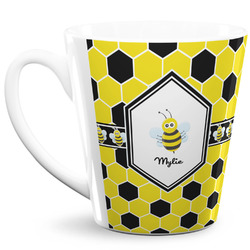 Honeycomb 12 Oz Latte Mug (Personalized)
