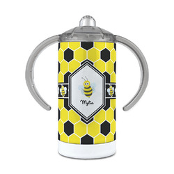 Honeycomb 12 oz Stainless Steel Sippy Cup (Personalized)