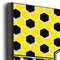 Honeycomb 12x12 Wood Print - Closeup