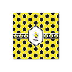 Honeycomb Wood Print - 12x12 (Personalized)
