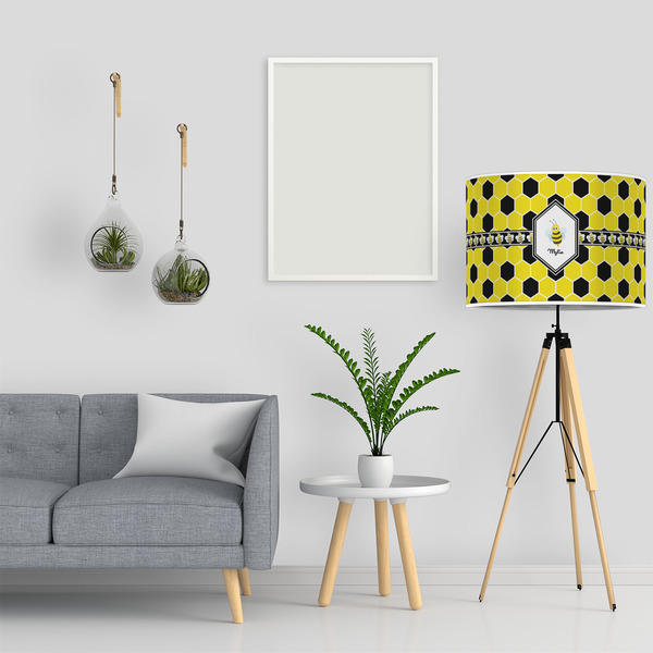 Honeycomb 16" Drum Lampshade - LIFESTYLE