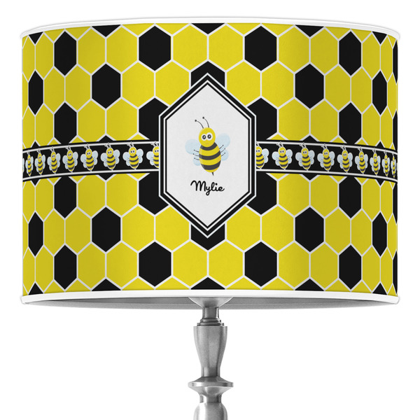 Custom Honeycomb 16" Drum Lamp Shade - Poly-film (Personalized)
