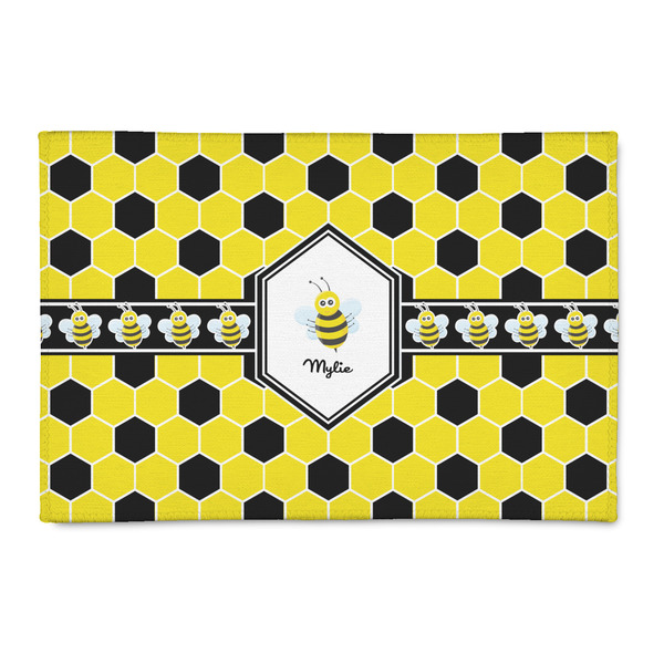 Custom Honeycomb 2' x 3' Indoor Area Rug (Personalized)