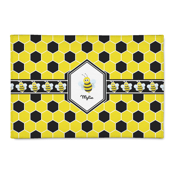 Custom Honeycomb Patio Rug (Personalized)