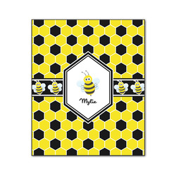 Honeycomb Wood Print - 20x24 (Personalized)