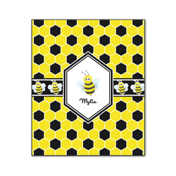 Honeycomb Wood Print - 20x24 (Personalized)