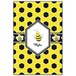 Honeycomb Wood Print - 20x30 (Personalized)