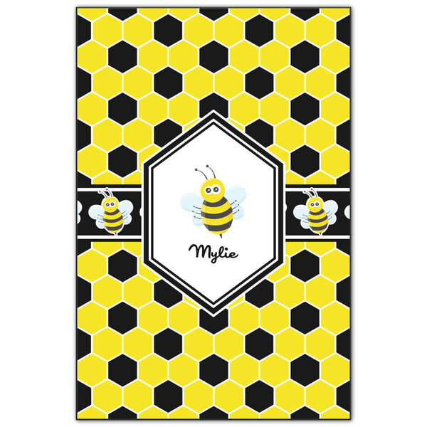 Custom Honeycomb Wood Print - 20x30 (Personalized)