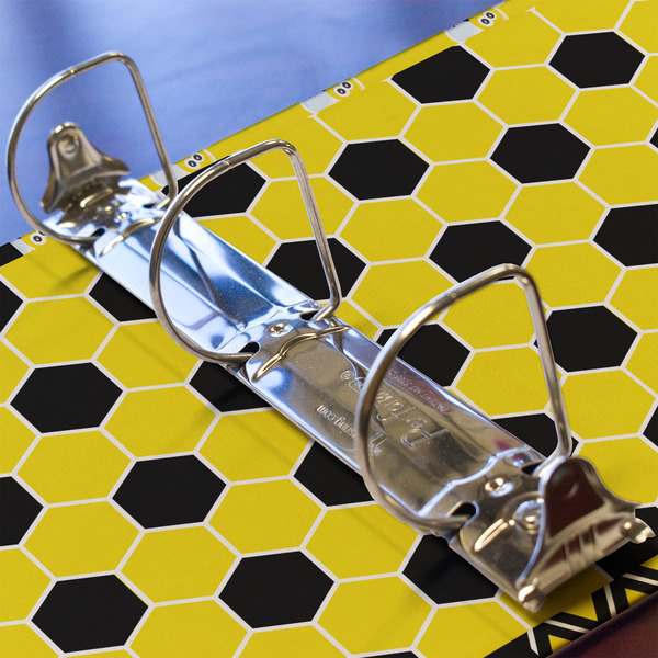 Honeycomb 3 Ring Binders - Full Wrap - 2" - DETAIL