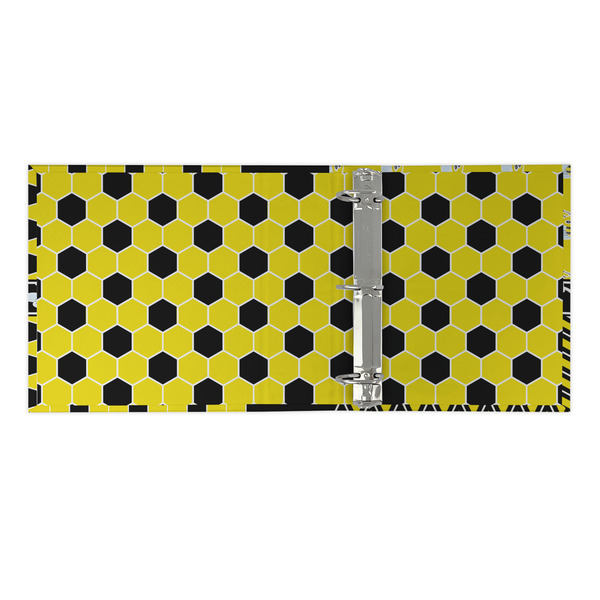 Honeycomb 3 Ring Binders - Full Wrap - 2" - OPEN INSIDE