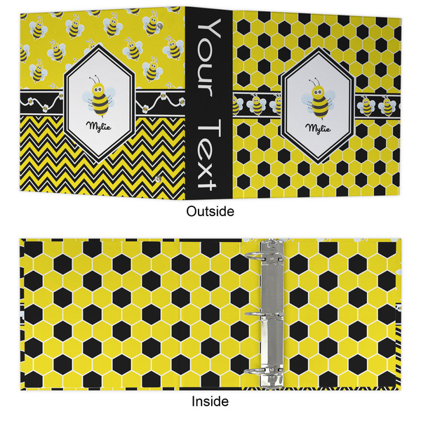 Honeycomb 3 Ring Binders - Full Wrap - 3" - APPROVAL